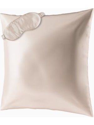 Ailoria Aılorıa Beauty Sleep Seti, 100% Dut Ipeği Yastık Kılıfı (80X80) ve Göz Maskesi
