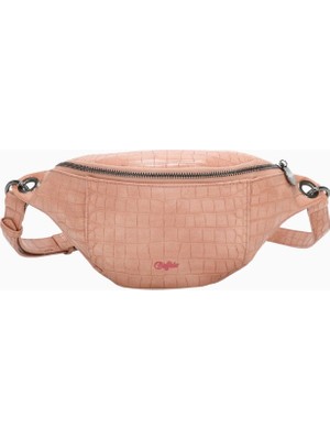 Buffalo Gürteltasche Bum, Kroko Desenli Vegan Bel Çantası