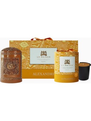 Alexandre J Sienna Mum Seti 220G, Baharatlı Kiraz ve Tarçın Notalı