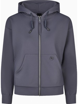 Pikeur Athleisure Oversize 8282 Lüks Kapüşonlu Kadın Sweat Ceket
