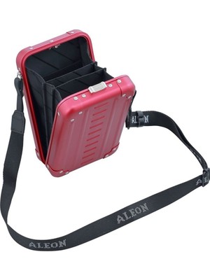Aleon Mini Bag 19 cm Alüminyum Omuz Çantası, Hafif, Şık, Unisex Günlük Çanta