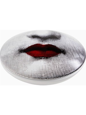 Fornasetti Tema E Variazioni Italyan Tasarımı, Porselen Dekoratif Mücevher Kutusu