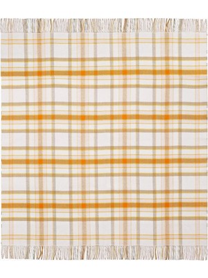 Burberry Check Çift Taraflı, Yün Kaşmir Karışımlı Lüks Battaniye