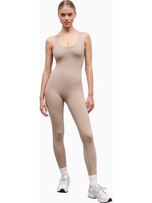Because Of Alice Base Sculpting Tank Unitard Şekillendirici Tek Parça Atletik Kadın Tulum