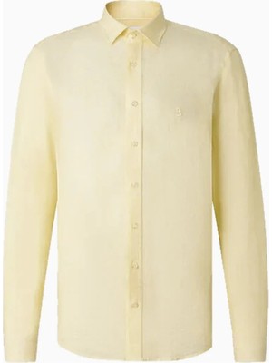 Bogner Timi Lüks Günlük Stil, Erkek %100 Keten Gömlek