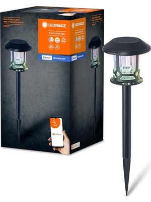 Ledvance Smart+ Dış Mekan Bluetooth Solar Bahçe Aydınlatması, IP44 Su Geçirmez