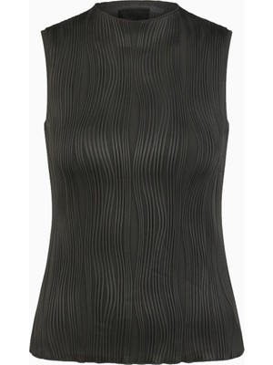 Pikeur Top Selection 1245 Dik Yaka Dokulu Kadın Spor Üst T-Shirt