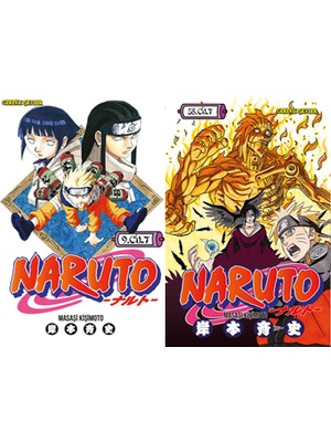 Gerekli Şeyler Yayıncılık Naruto 9 ve Naruto 58 (Masaşi Kişimoto)
