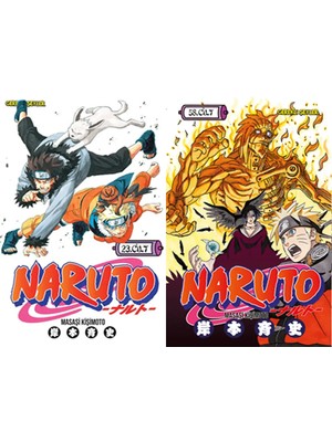 Gerekli Şeyler Yayıncılık Naruto 23 ve Naruto 58 (Masaşi Kişimoto)