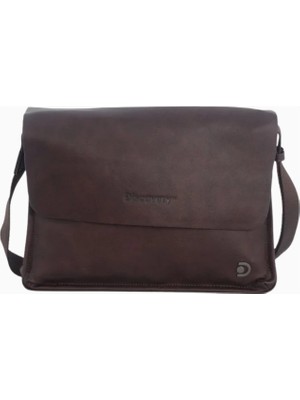 Discovery Heritage Metal Logolu 4l Kapasiteli Messenger Omuz Çantası