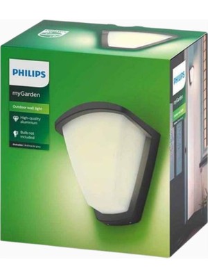 Philips Kiskadee Antrasit Duvar Aydınlatması