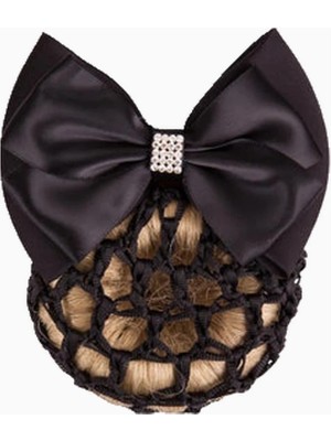 Br Glitter Mesh Lüks Saç Filesi Taş Detaylı
