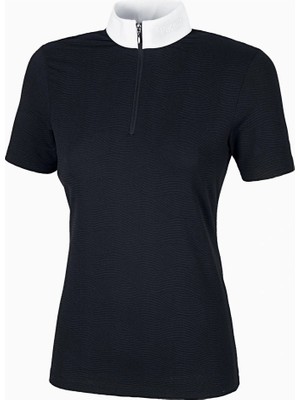 Pikeur Lüks Dokulu Tasarım  Kadın Yarışma Polo Tişört