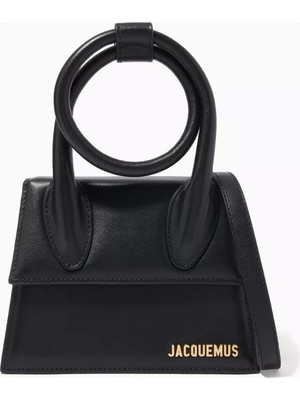 Jacquemus Deri Le Chiquito Noeud Çanta, Şık & Zarif Tasarım