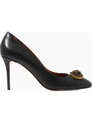 Kurt Geiger Chelsea Round Toe 85 Deri Lüks Tasarım Kadın Stiletto