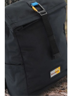 Discovery Icon Roll Top Sürdürülebilir Unisex Sırt Çantası