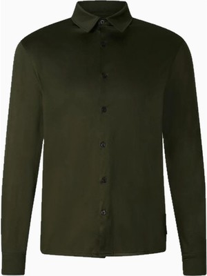 Bogner Franz %100 Pamuk, Kent Yaka Erkek Jersey Gömlek