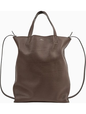 A.p.c Maiko Medium Unisex Deri Shopper Tote