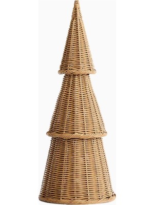 Crate & Barrel Alford Rattan 28" Küçük Dekoratif Ağaç