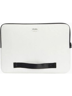 Lojel Slash Laptop A4 Sleeve 13” Mat Beyaz Koruyucu Laptop Kılıfı
