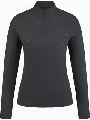 Pikeur Selection 1322 Taş Detaylı, Lüks  Fermuarlı Spor Kadın Sweatshirt
