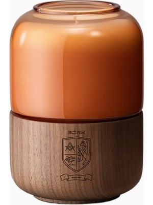 Bork Aroma Candle HF402 №4 Baharatlı Karabiber, Oud ve Paçuli Mum El Işçiliği