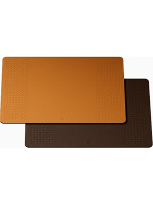 Bork Place Mats HP540 Br|yl Iki Yönlü Gerçek Deri El Yapımı Italyan Seti