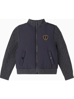 Bonpoint Jarod Ribbed Logo Patch Detaylı Bebek Ceket