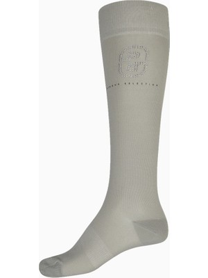 Pikeur Selection 1714 Taş Logolu Lüks Diz Altı Unisex Çorap