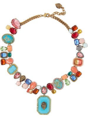 Kurt Geiger Mixed Gem Kolye, Renkli ve Çarpıcı Tasarım