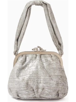 Sarah's Bag Seashell Bella Kadife Üst Saplı Çanta, El Yapımı & Zarif, Heykelsi Deniz Kabuğu