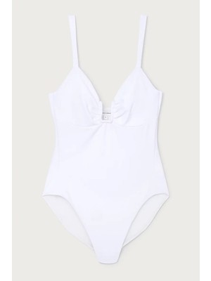 The White Company Balenli Balconette Kadın Mayo
