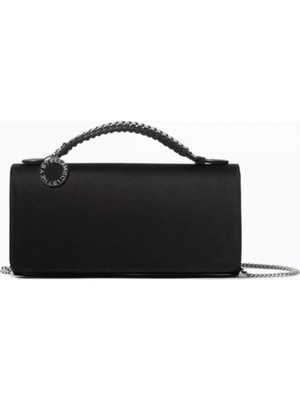 Stella Mccartney Falabella Kristal File Omuz Çantası, El Işçiliği & Vegan