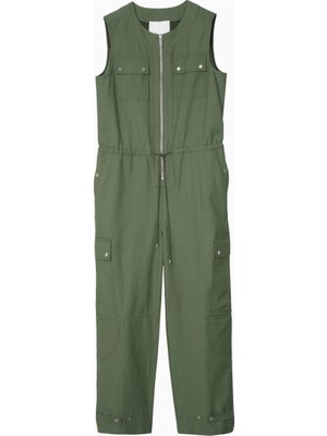 3.1 Phillip Lim Utility Kargo Detaylı Tasarım Kadın Tulum