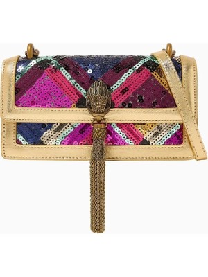 Kurt Geiger Shoreditch Small %100 Deri Kadın Omuz Çantası Çok Renkli