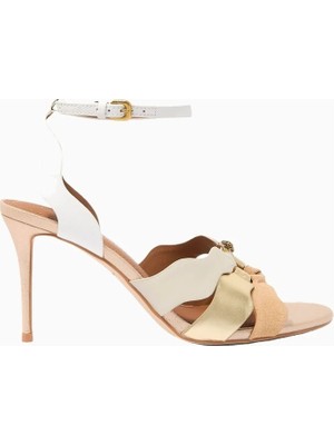 Kurt Geiger Sun Wave %100 Deri Lüks Tasarın Kadın Sandalet