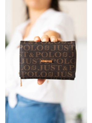 Just Polo Premium Bol Kartlıklı Kağıt Para Bölmeli Cüzdan En 12 Boy 10 cm