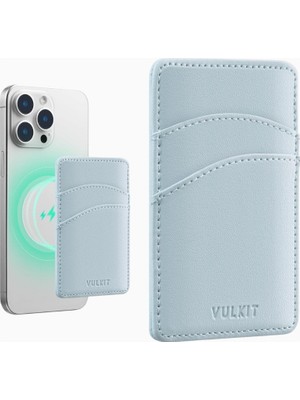 Vulkit Magsafe Uyumlu Rfıd Korumalı Kadın Telefon Kartlık