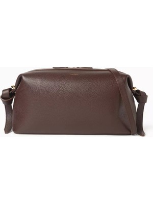 Yuzefi Brioche Duffle Çanta, Çakıllı Deri, Günlük & Seyahat