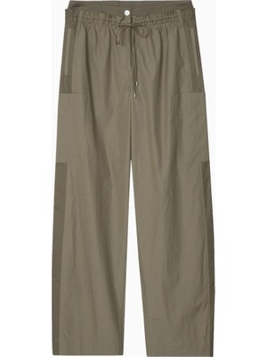 3.1 Phillip Lim Poplin Double Waistband Geniş Paça Kadın Pantolon