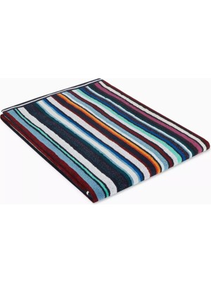 Missoni Home Chandler Plaj Havlusu, Pamuklu Havlu Kumaş , Çizgili & Zarif
