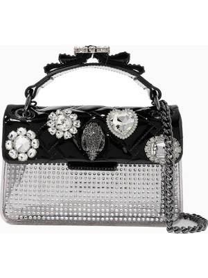 Kurt Geiger Mini Kensington Taşlı Kadın El ve Omuz Çantası