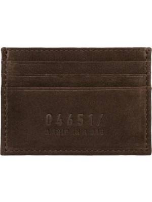 04651 / Trip In A Bag Süet Unisex Kredi Kartı Kılıfı