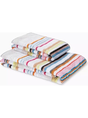 Missoni Home Moonshadow Havlu Seti 2’li, Pamuklu & Lurex, Şık ve Kullanışlı Havlu