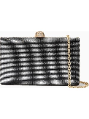 Kurt Geiger Crystal Kensington Taşlı Lüks Tasarım Kadın Clutch