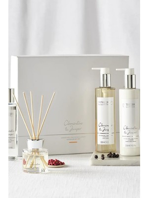 The White Company Clementine & Juniper Unisex Bathroom Hediye Seti