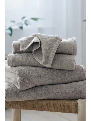 The White Company Waffle Edge Spa Bambu Karışımlı El Havlusu