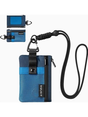 Vulkit Rfıd Korumalı Fermuarlı Minimalist Unisex Cüzdan