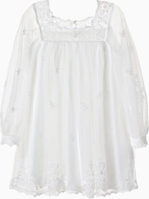Chloe Chloé Kids Işlemeli Tül Elbise Kız Çocuk