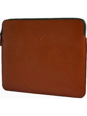 Antler 1914 Taba Deri Laptop ve Evrak Taşıma Çantası 16 Inç
